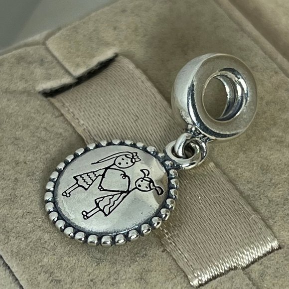 Pandora BFF best friend Exclusive Dangle Charm BFF Besties friendship - Picture 3 of 4